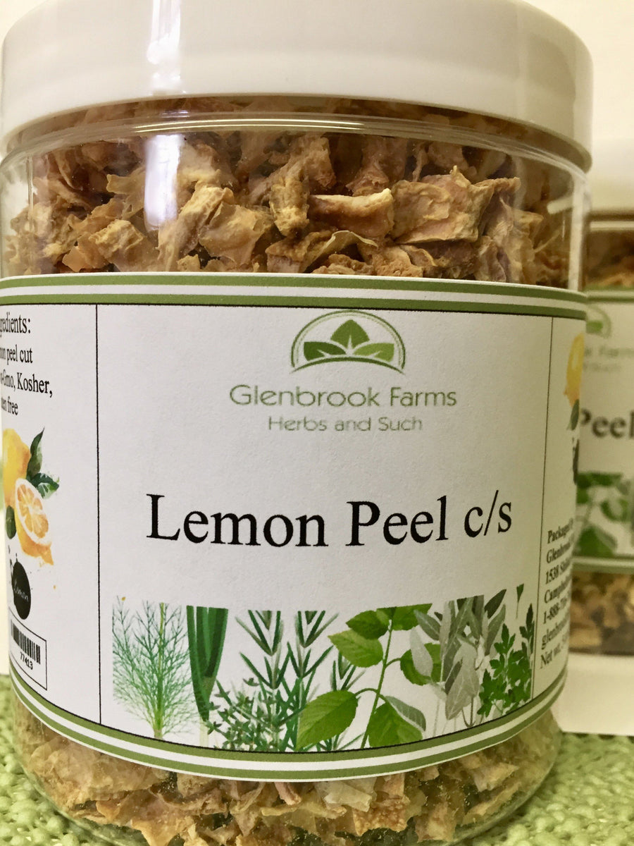 Dried Lemon Peel from www.glenbrookfarm.com