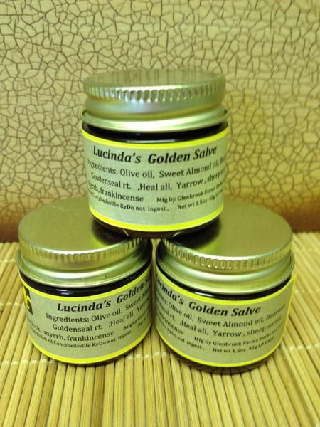 Goldenseal Salve from www.glenbrookfarm.com