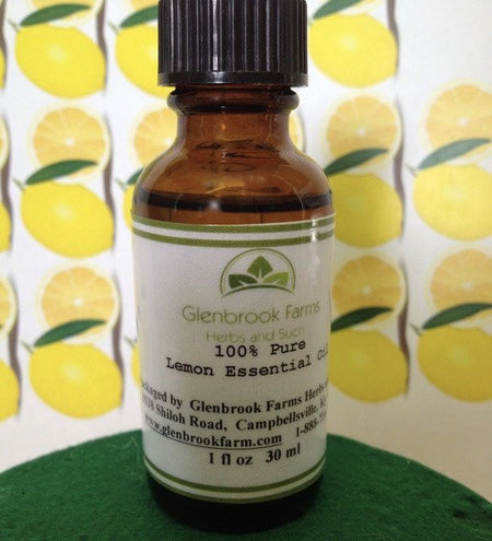 lemon essential from glenbrookfarm.com supplier of pure essential oils