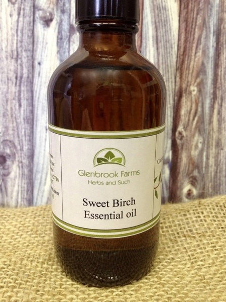 Sweet Birch Essential Oil bottle