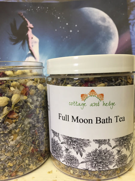 Bag of bath tea with herbs