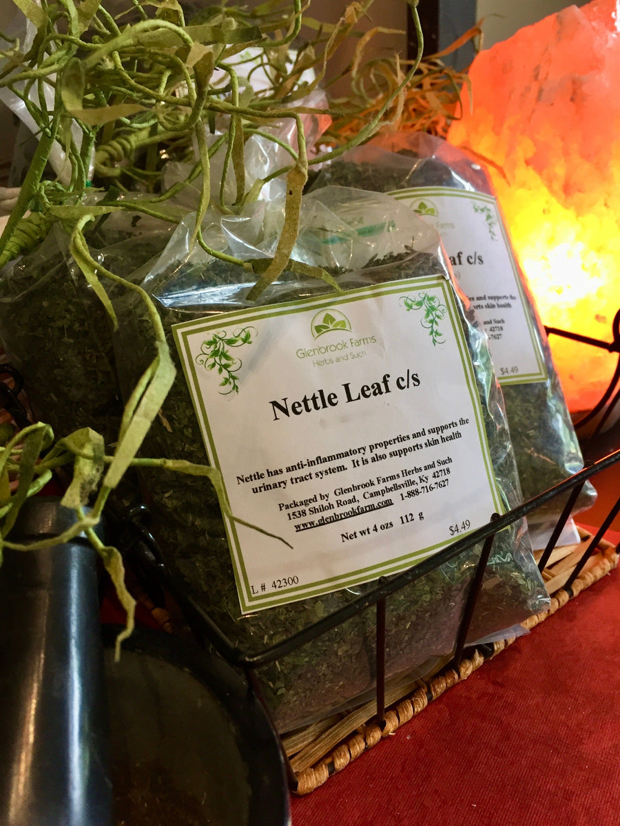 Nettle leaf c/s in a 4 ounce bag