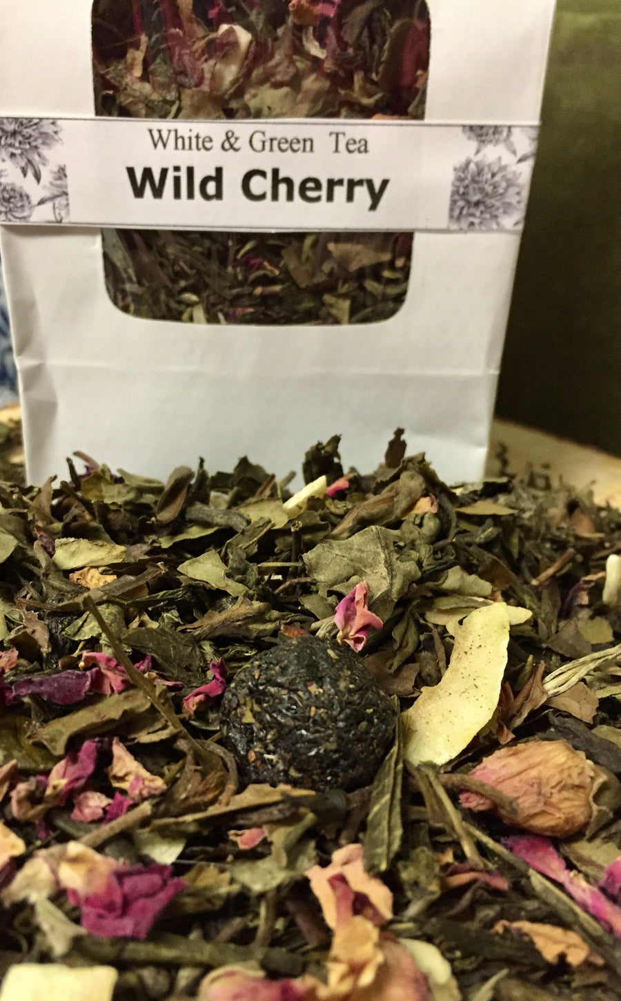 Wild Cherry White tea 