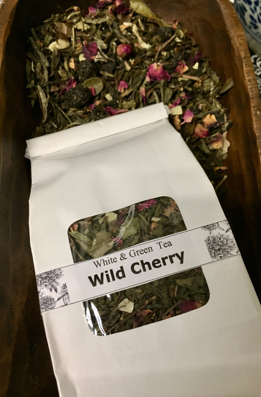 Wild Cherry White tea at www.glenbrookfarm.com