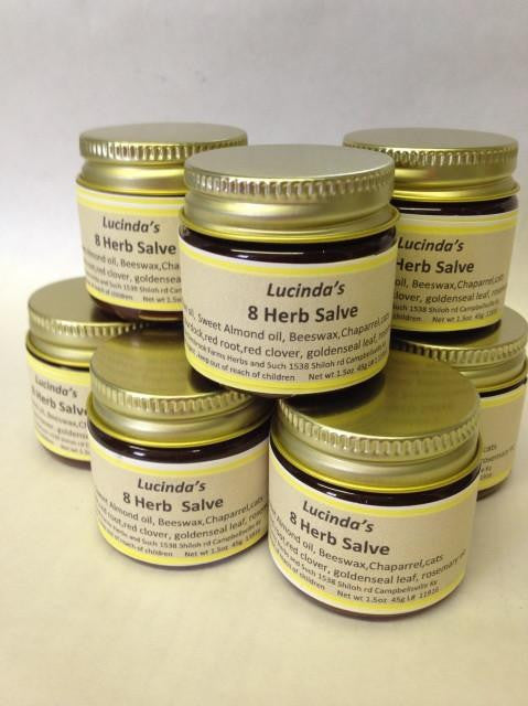 8 Herb Salve from www.glenbrookfarm.com