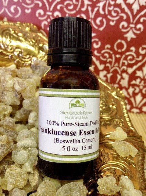 Frankincense Essential Oil – Glenbrook Farms Herbs and Such