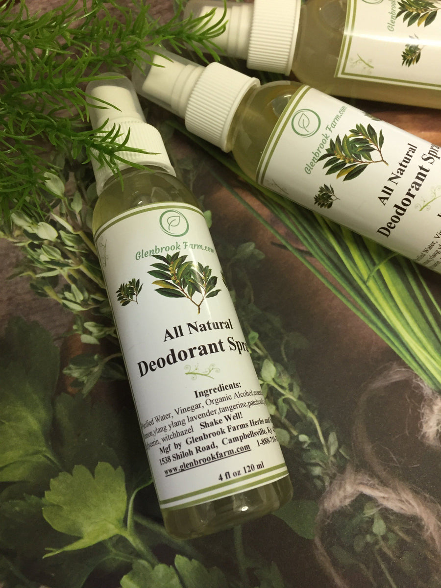 All Natural Deodorant Spray