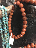 Goldstone Bead Bracelt