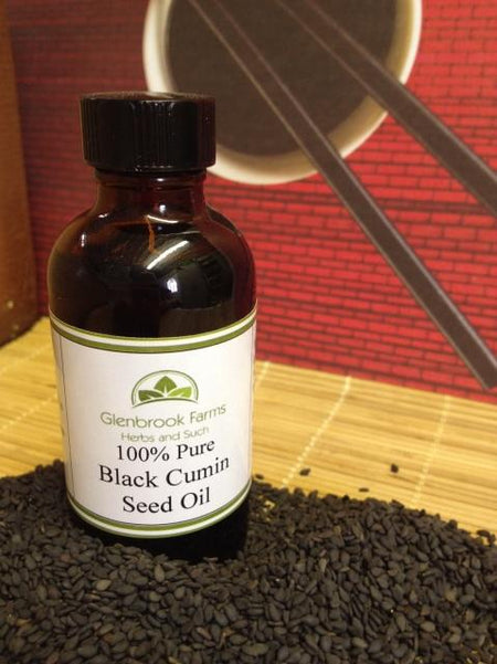 Black Cumin Seed oil from www.glenbrookfarm.com
