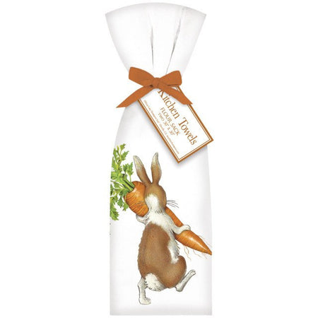 Naughty Bunny Flour Sack towels from glenbrookfarm.com