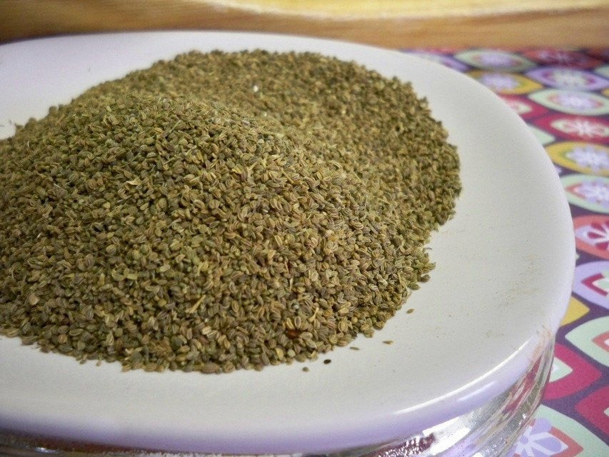 Celery seed from www.glenbrookfarm.com