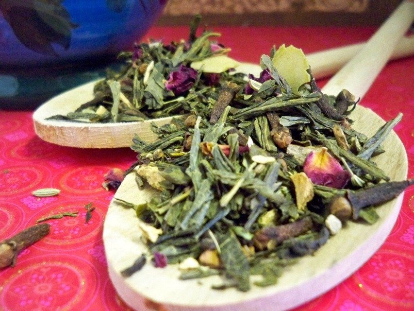 Chai Green Tea from www.glenbrookfarm.com