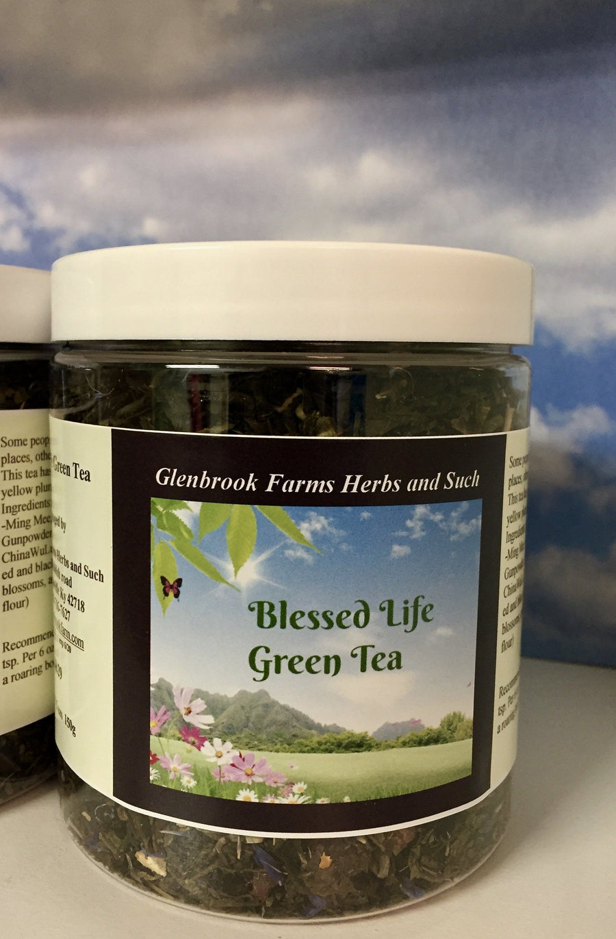 Blessed Life Green Tea from Glenbrook Farms. One of our best sellers!