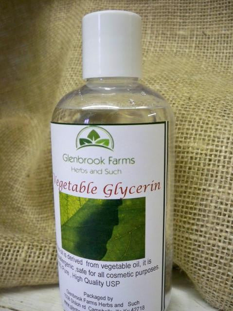 bottle of glycerin