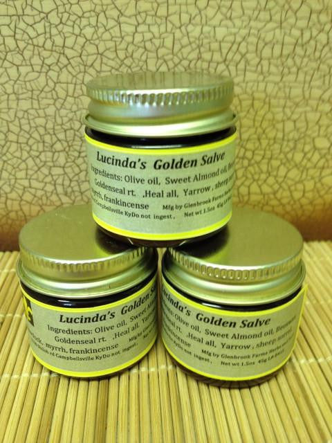 Goldenseal Salve from www.glenbrookfarm.com