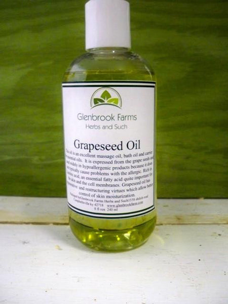 Grapeseed Oil from www.glenbrookfarm.com