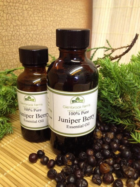 Juniper Berry Essential oil from glenbrookfarm.com
