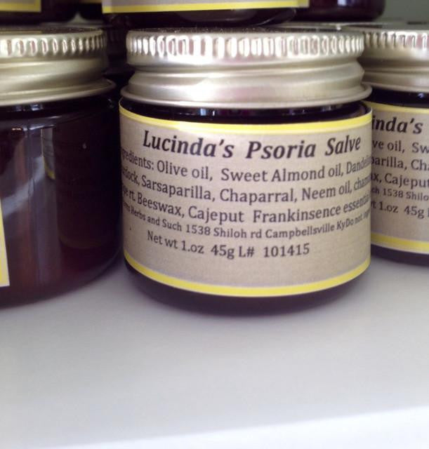 jar of psoria salve