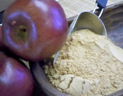 Apple Fiber powder in a bowl