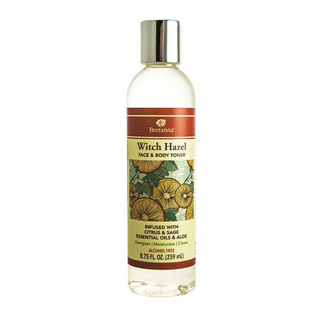 Bottle of Witch hazel Citrus and sage toner  8.75 ozs