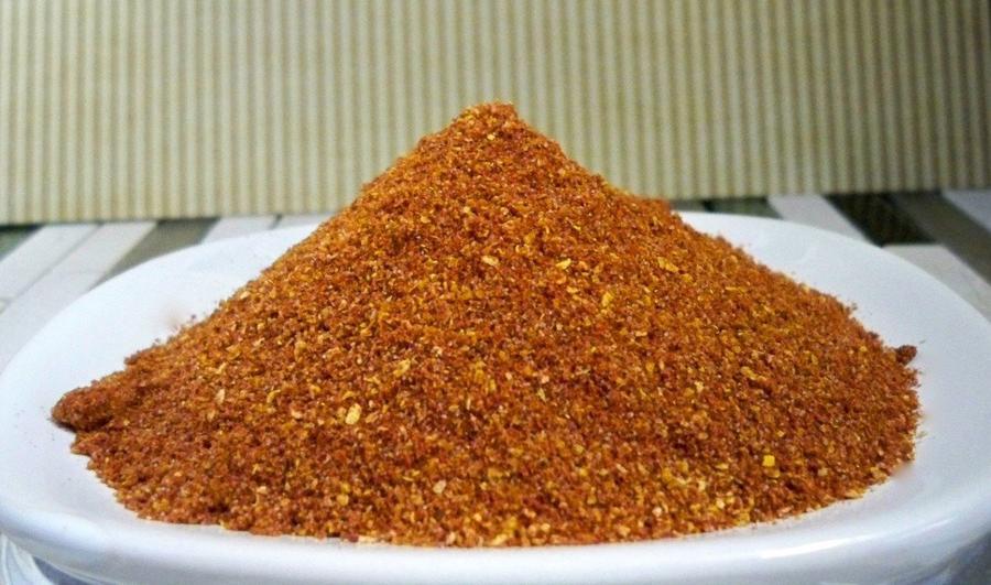 tandoori spice on a plate
